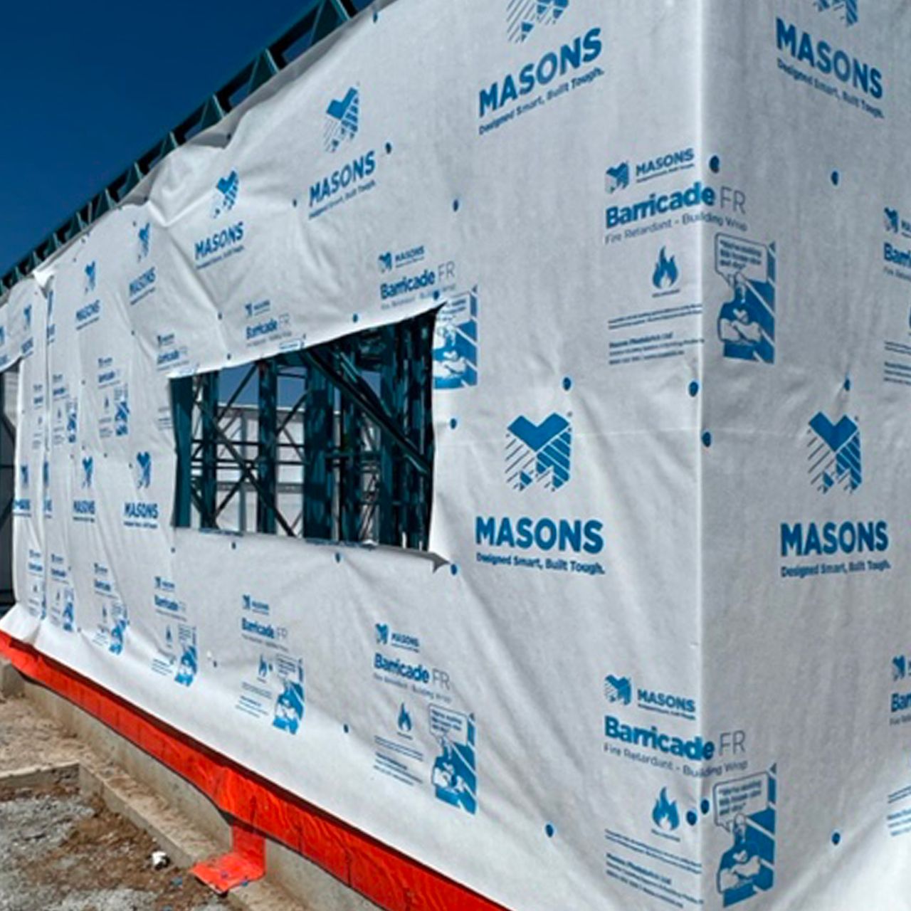 Class 4 Vapour Permeable House Wrap — Premium Weather Barrier (45m² Roll)